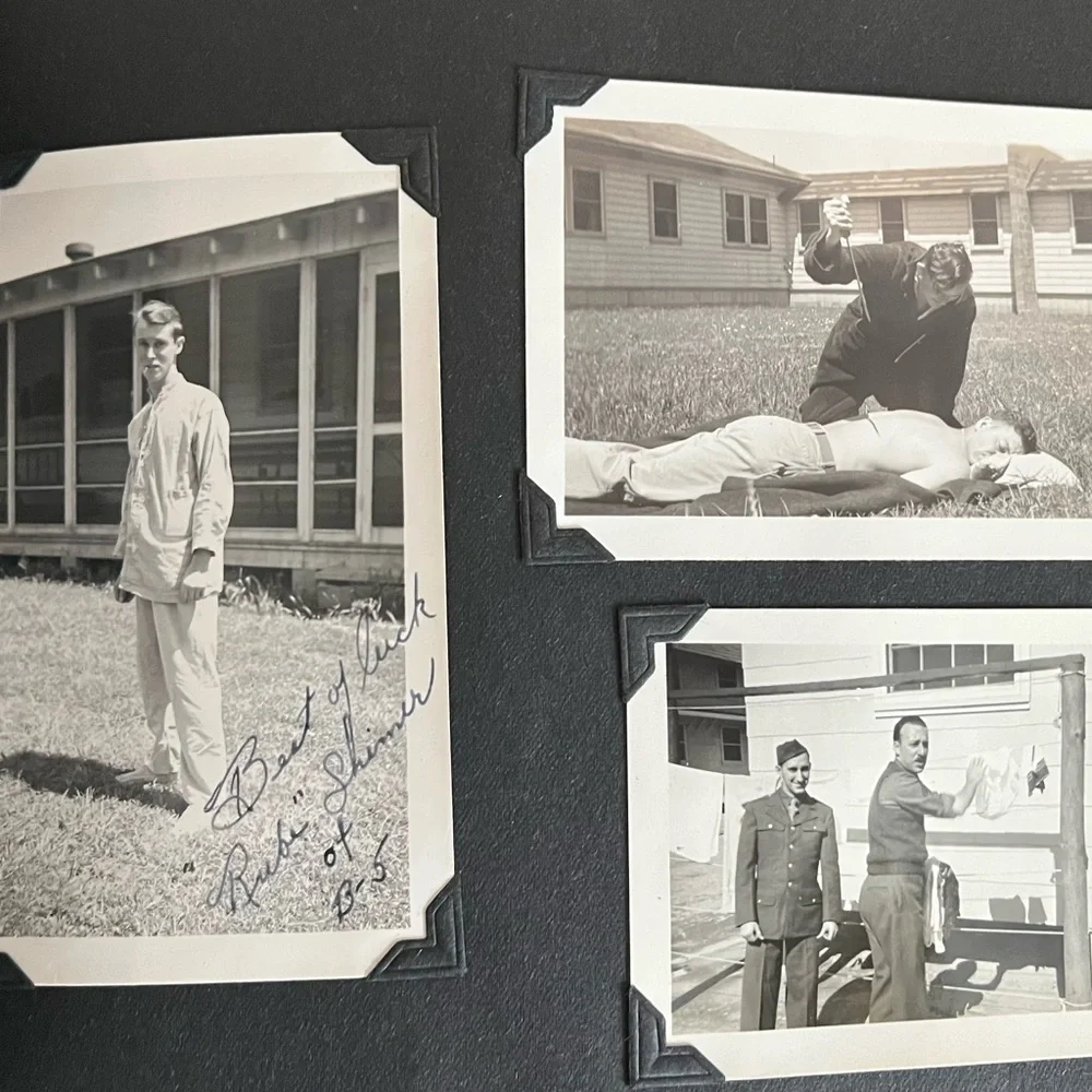 Vintage Photo Album with Assorted Black and White Photographs price for All - Picture 16 of 17